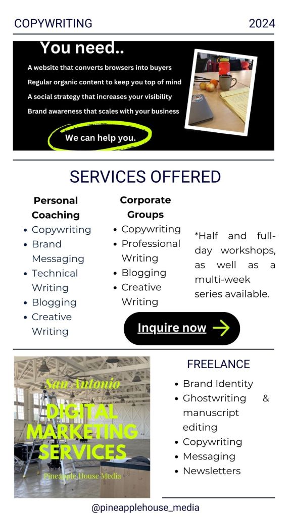 Copywriting Services San Antonio